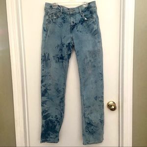 Custom Bleached Levi's Jeans sz 28 Brand New